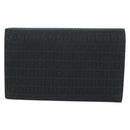 FENDI Zucchino Canvas Trifold Wallet Black Auth am11191V-2