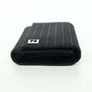 FENDI Zucchino Canvas Trifold Wallet Black Auth am11191V-4