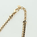 Christian Dior Rhinestone Necklace metal Gold Auth am11192V-6