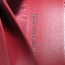 CARTIER Must Line Trifold Wallet Leather Bordeaux Gold Auth am11199V-11