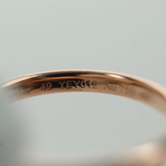 CARTIER Trinity Ring 750 Gold Auth am11212SM