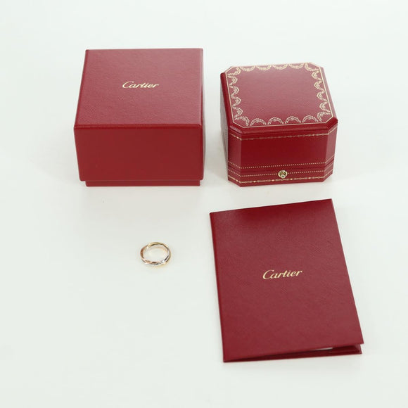CARTIER Trinity Ring 750 Gold Auth am11212SM