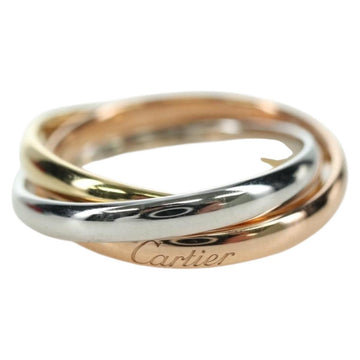 CARTIER Trinity Ring 750 Gold Auth am11212SM
