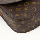 LOUIS VUITTON Monogram Saint Cloud GM Umhängetasche M51242 LV Auth am11219-15
