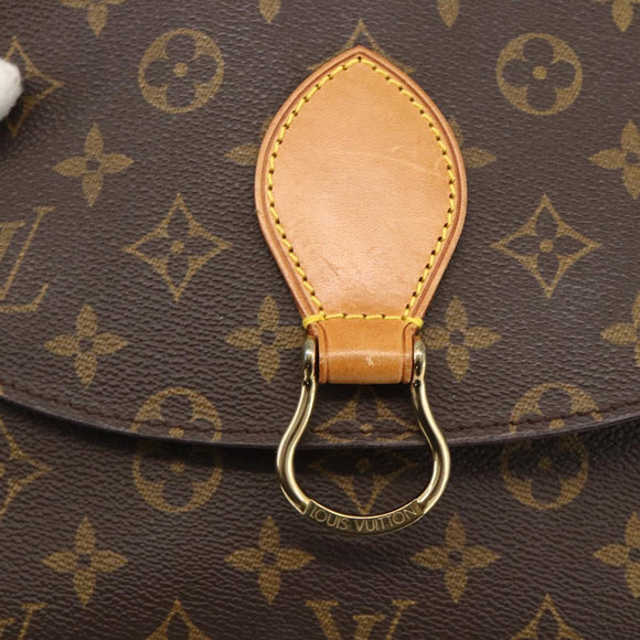 LOUIS VUITTON Monogram Saint Cloud GM Umhängetasche M51242 LV Auth am11219