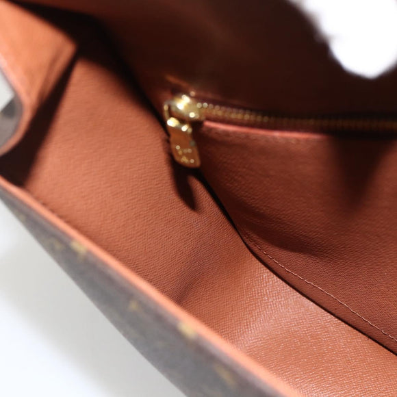 LOUIS VUITTON Monogram Saint Cloud GM Umhängetasche M51242 LV Auth am11219