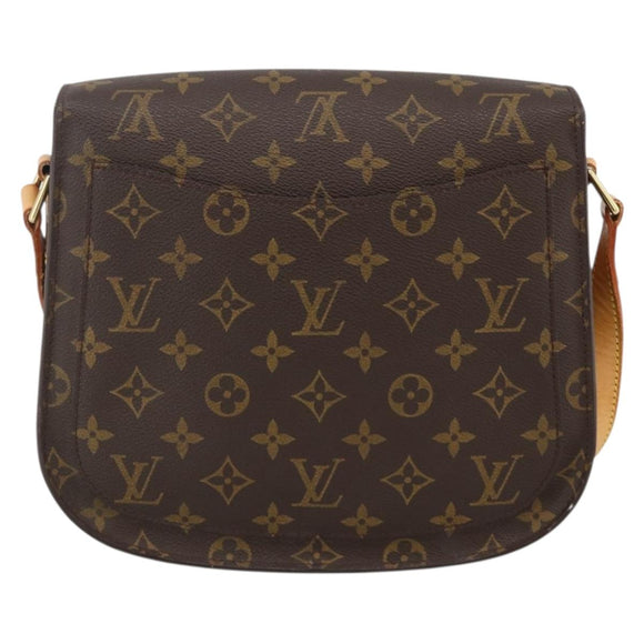 LOUIS VUITTON Monogram Saint Cloud GM Umhängetasche M51242 LV Auth am11219