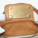 Chloe Paddington Hand Bag Leather Brown Gold Silver Auth am11221SAM-20