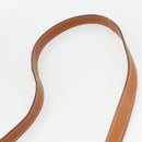 CELINE Macadam Canvas Hand Bag PVC Leather 2way Brown Gold Auth am11250A-15