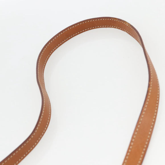 CELINE Macadam Canvas Hand Bag PVC Leather 2way Brown Gold Auth am11250A