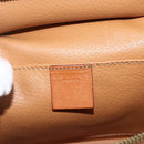 CELINE Macadam Canvas Hand Bag PVC Leather 2way Brown Gold Auth am11250A-21