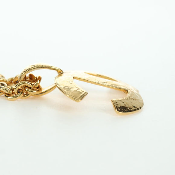 CHANEL CC Necklace metal Gold Tone CC Auth am11252SAM