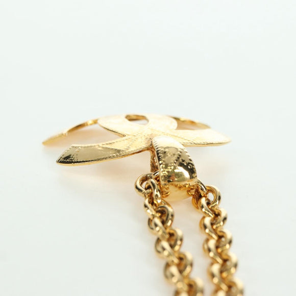 CHANEL CC Necklace metal Gold Tone CC Auth am11252SAM
