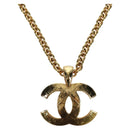 CHANEL CC Necklace metal Gold Tone CC Auth am11252SAM-1