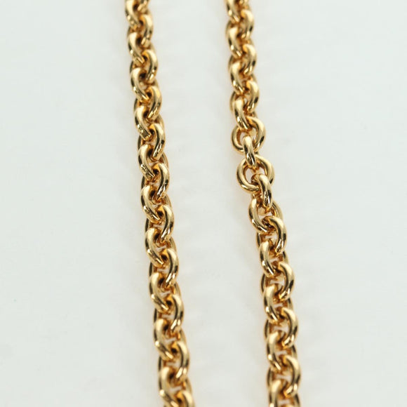 CHANEL CC Necklace metal Gold Tone CC Auth am11252SAM