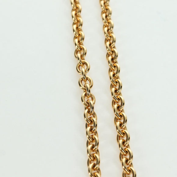 CHANEL CC Necklace metal Gold Tone CC Auth am11252SAM