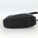 GUCCI Bamboo Shoulder Bag Leather 2way Black Gold 001 2123 1577 Auth am11264-5