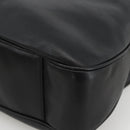 GUCCI Bamboo Shoulder Bag Leather 2way Black Gold 001 2123 1577 Auth am11264-10