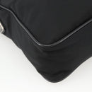 PRADA Shoulder Bag Nylon Black Silver Auth am11267-16