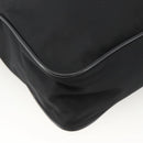PRADA Shoulder Bag Nylon Black Silver Auth am11267-18