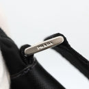 PRADA Shoulder Bag Nylon Black Silver Auth am11267-19