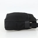 PRADA Shoulder Bag Nylon Black Silver Auth am11267-4
