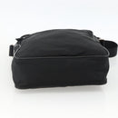 PRADA Shoulder Bag Nylon Black Silver Auth am11267-5