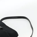 FENDI Mamma Baguette Shoulder Bag Jersey Black Silver Auth am11275A-8