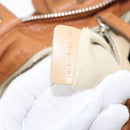 Chloe Paddington Hand Bag Leather Brown Silver gold Auth am11277A-11