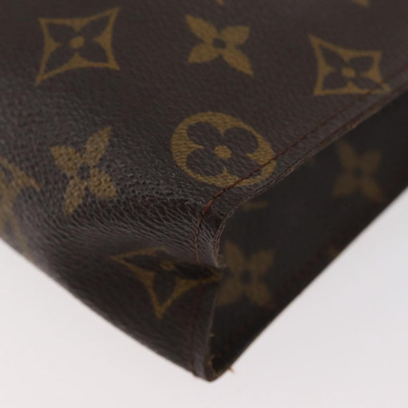 LOUIS VUITTON Monogram Poche Toilette 26 Pouch M47542 LV Auth am11296