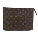 LOUIS VUITTON Monogram Poche Toilette 26 Pouch M47542 LV Auth am11296-2