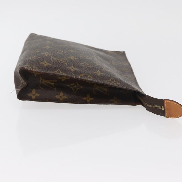 LOUIS VUITTON Monogram Poche Toilette 26 Pouch M47542 LV Auth am11296
