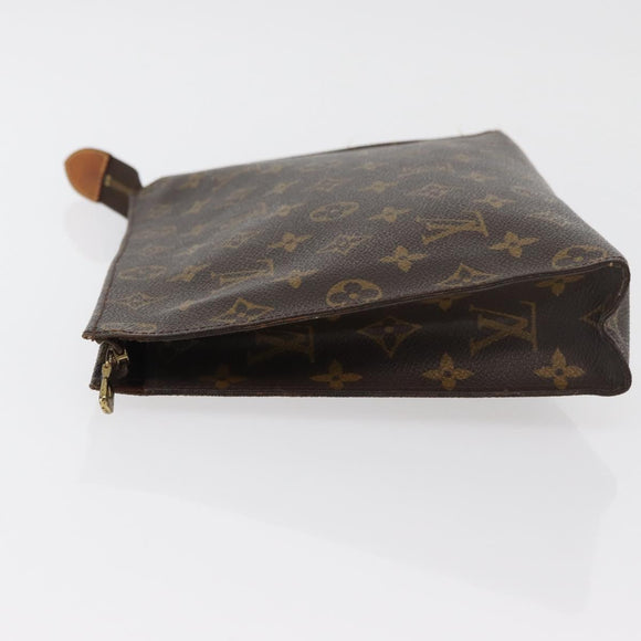 LOUIS VUITTON Monogram Poche Toilette 26 Pouch M47542 LV Auth am11296