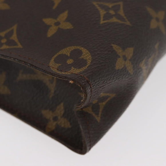 LOUIS VUITTON Monogram Poche Toilette 26 Pouch M47542 LV Auth am11296