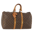 LOUIS VUITTON Monogram Keepall 45 Boston Bag M41428 LV Auth am11297-1