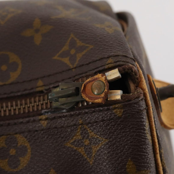 LOUIS VUITTON Monogram Keepall 45 Boston Bag M41428 LV Auth am11297