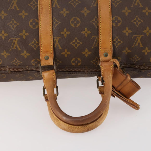 LOUIS VUITTON Monogram Keepall 45 Boston Bag M41428 LV Auth am11297