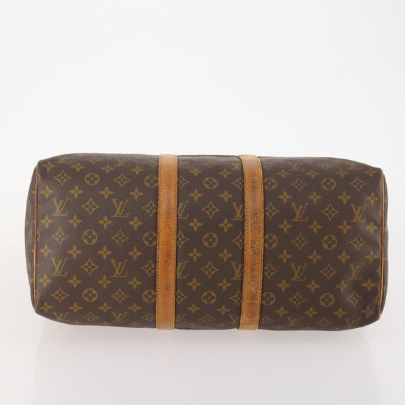 LOUIS VUITTON Monogram Keepall 45 Boston Bag M41428 LV Auth am11297