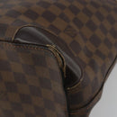 LOUIS VUITTON Damier Ebene Hampstead MM Tote Bag N51204 LV Auth am11299-15