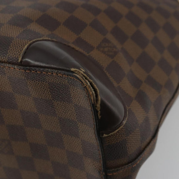 LOUIS VUITTON Damier Ebene Hampstead MM Tote Bag N51204 LV Auth am11299