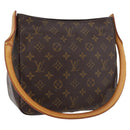 LOUIS VUITTON Monogram Looping MM Shoulder Bag M51146 LV Auth am11302-1
