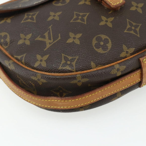 LOUIS VUITTON Monogram Jeune Fille MM Shoulder Bag M51226 LV Auth am11303