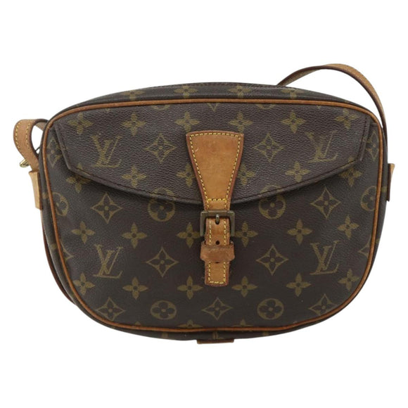 LOUIS VUITTON Monogram Jeune Fille MM Shoulder Bag M51226 LV Auth am11303