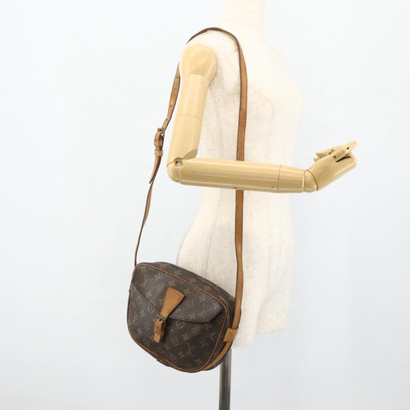 LOUIS VUITTON Monogram Jeune Fille MM Shoulder Bag M51226 LV Auth am11303