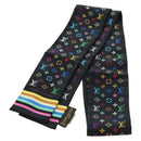 LOUIS VUITTON Bando Scarf Silk Multicolor M71992 LV Auth am11305V-1