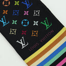 LOUIS VUITTON Bando Scarf Silk Multicolor M71992 LV Auth am11305V-10