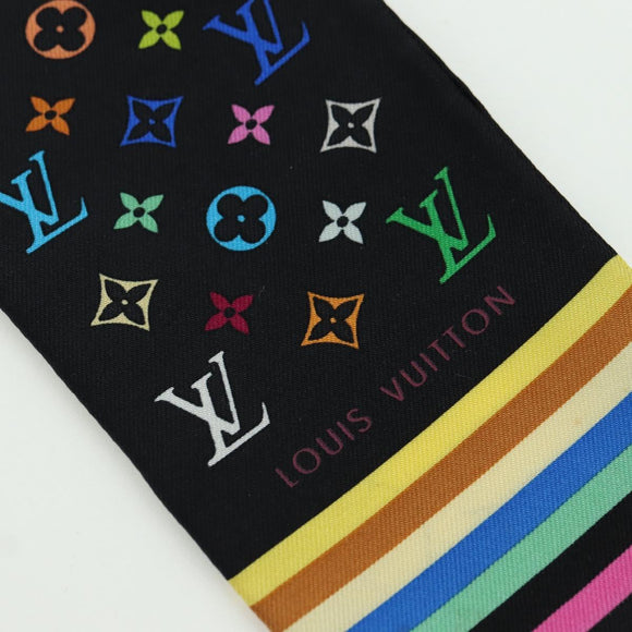 LOUIS VUITTON Bando Scarf Silk Multicolor M71992 LV Auth am11305V