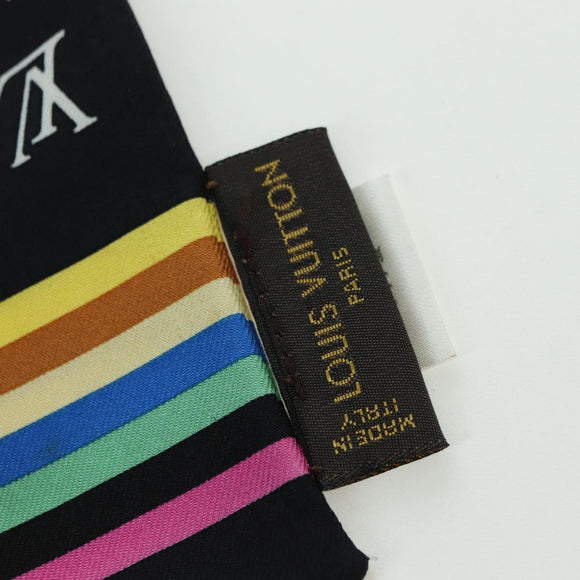 LOUIS VUITTON Bando Scarf Silk Multicolor M71992 LV Auth am11305V