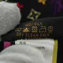 LOUIS VUITTON Bando Scarf Silk Multicolor M71992 LV Auth am11305V-13