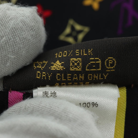 LOUIS VUITTON Bando Scarf Silk Multicolor M71992 LV Auth am11305V